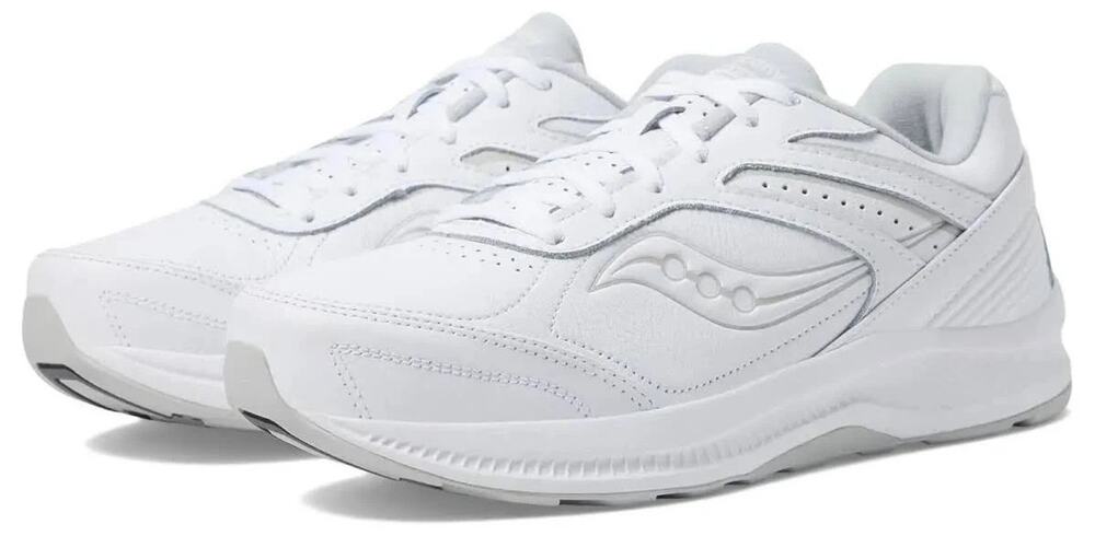 Saucony Men's Walking Shoes Echelon Walker 3 Leather Lace-up Size 8 M